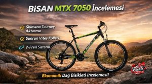 Bisan MTX 7050 V İncelemesi | 26 Jant 21 Vites MTB