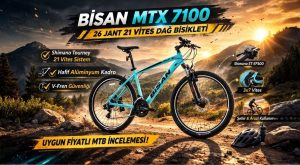 Bisan MTX 7100 İncelemesi | 26 Jant 21 Vites MTB