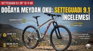 Carraro Setteguadi : Karbon Kadro Güçlü Dağ Bisikleti