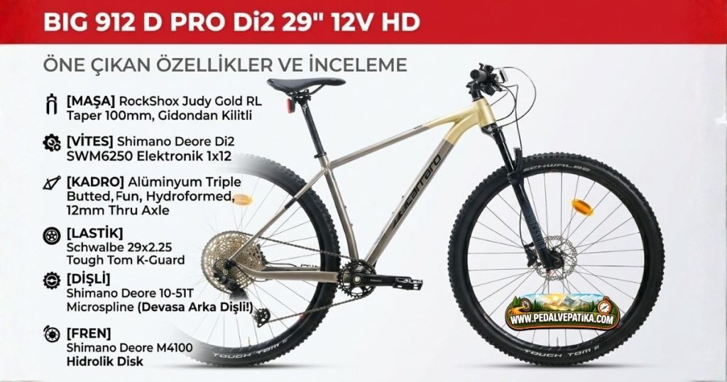 Carraro BIG 912 D PRO Di2 İncelemesi