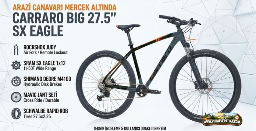 Carraro BIG 2712 DEORE 27,5″ 12-V HD İncelemesi ve Kullanıcı Deneyimi