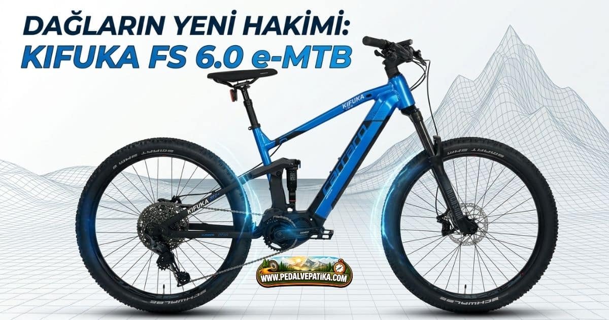 Carraro Kifuka FS 6.0 e-MTB İncelemesi - Pedal ve Patika