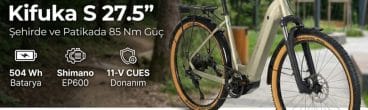 Carraro Kifuka S e-Bike Detaylı İnceleme