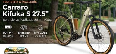 Carraro Kifuka S e-Bike Detaylı İnceleme