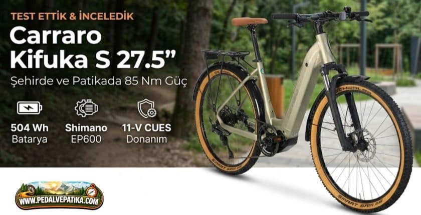 Carraro Kifuka S e-Bike Detaylı İnceleme